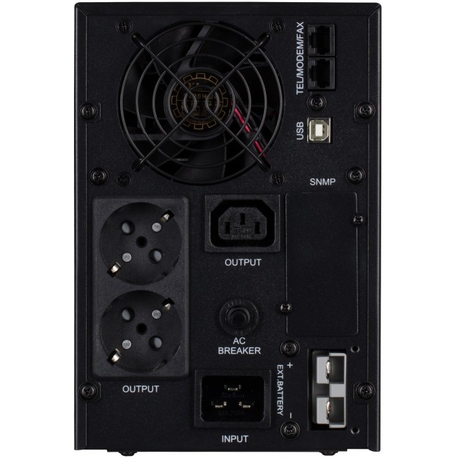 2E PS2000L, 2000VA/1600W, на зовнішні АКБ 4*12В, 2xSchuko+1xC13 (2E-PS2000L)
