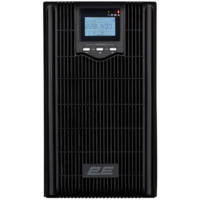 2E PS2000L, 2000VA/1600W, на зовнішні АКБ 4*12В, 2xSchuko+1xC13 (2E-PS2000L)