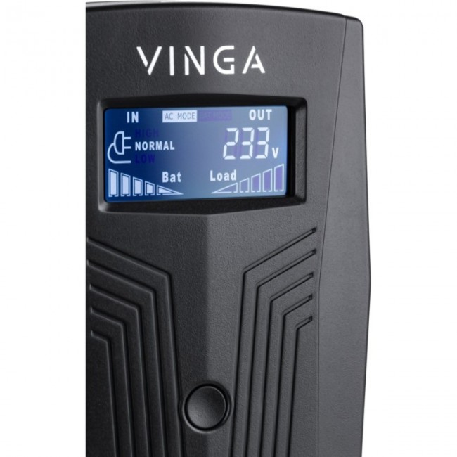 Vinga LCD 1500VA plastic case (VPC-1500P)