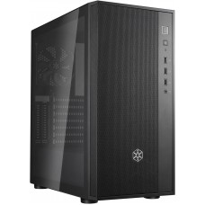 Silverstone Fara R1 V2 Tempered Glass Black (SST-FAR1B-G-V2)