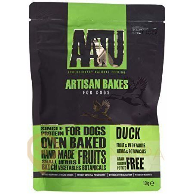 Aatu Artisan Bakes Duck - Снеки для собак з качкою, 150г