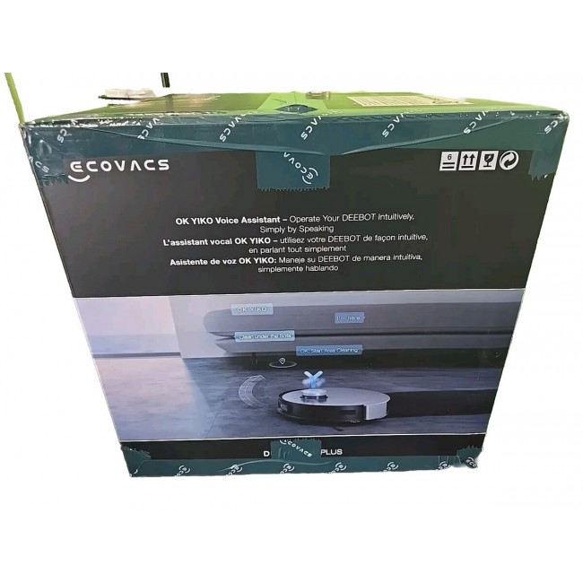Пилосос ECOVACS DEEBOT X1 PLUS Black (DEX55)