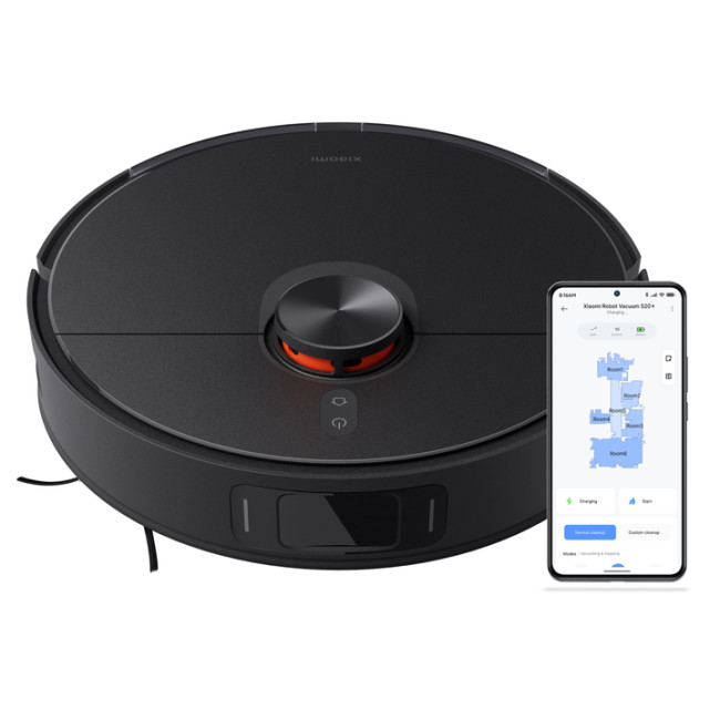 Миючий робот-пилосос Xiaomi Robot Vacuum X20+ black