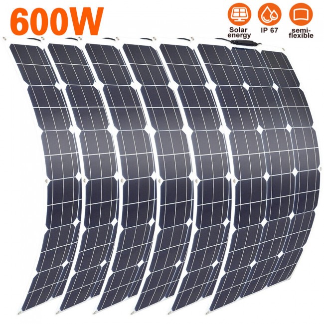 Солнечная панель EcoFlow 100W Solar Panel FLEXIBLE
