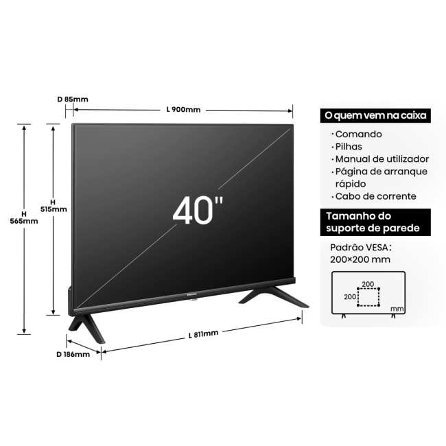 Hisense 40A4N