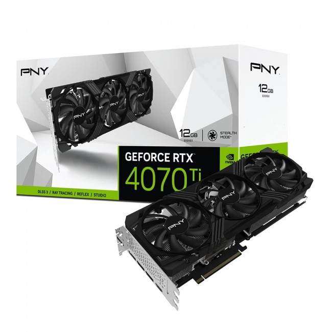 PNY GeForce RTX 4070 Ti 12GB Verto (VCG4070T12TFXPB1)