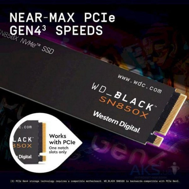 WD Black SN850X 4 TB (WDS400T2X0E)