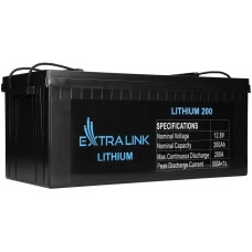 Акумулятор Extralink LiFePO4 12.8V 200Ah (EX.30479)