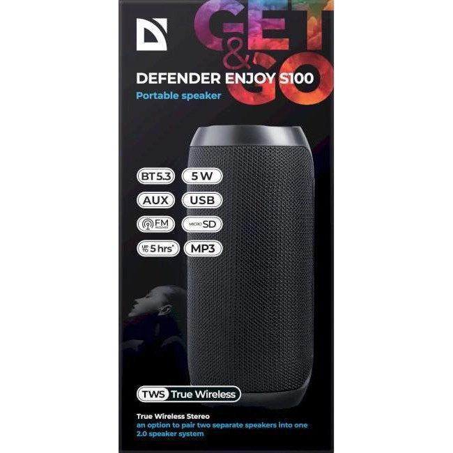 Комп'ютерна акустична система Defender Enjoy S100 Black (65101)