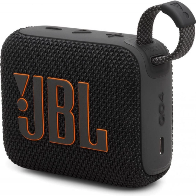 Портативная Bluetooth колонка JBL Go 4 Black (JBLGO4BLK)