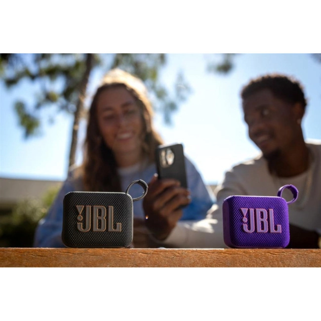 Портативная Bluetooth колонка JBL Go 4 Black (JBLGO4BLK)