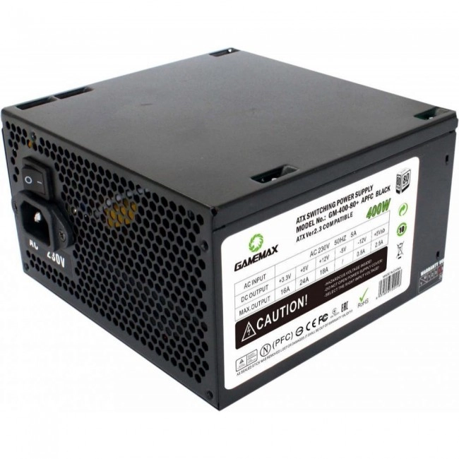 GameMax GM-400-80+APFC BLACK