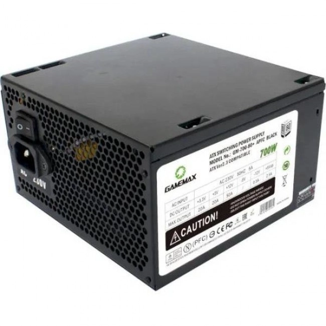 GameMax GM-700 80+ APFC BLACK