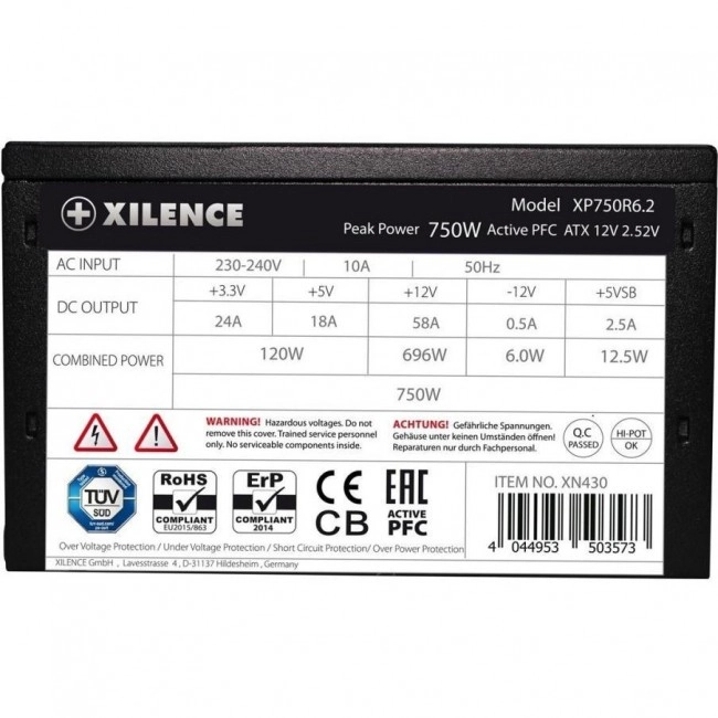 XILENCE Performance C+ 750W (XP750R6.2)