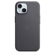 Чохол для телефону Apple iPhone 15 FineWoven Case with MagSafe - Black (MT393)