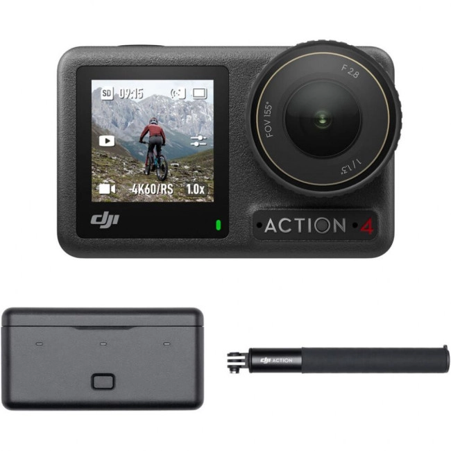 Экшн-камера DJI Osmo Action 4 Adventure Combo (CP.OS.00000270.01) Экшн-камера DJI Osmo Action 4 Adventure Combo (CP.OS.00000270.01)