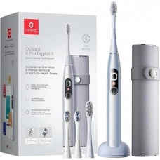 Oclean X Pro Digital Set Electric Toothbrush Glamour Silver (6970810552584)
