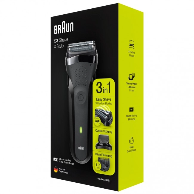 Braun Series 3 300BT Black