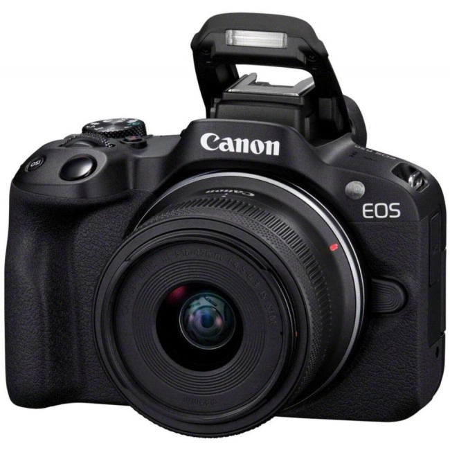 Фотокамера Canon EOS R50 kit RF-S 18-45mm IS STM Black (5811C033)