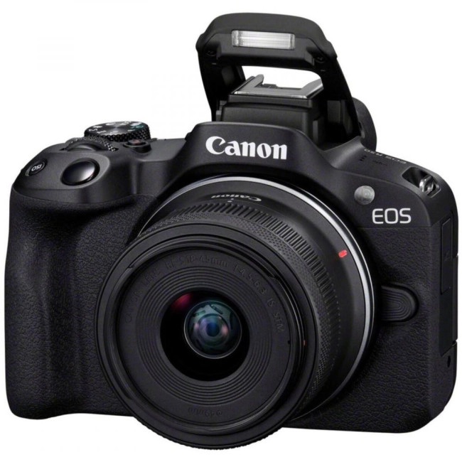Фотокамера Canon EOS R50 kit RF-S 18-45mm IS STM Black (5811C033)