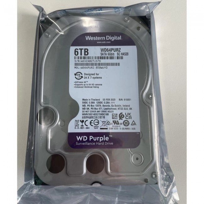 WD Purple 6 TB (WD64PURZ)