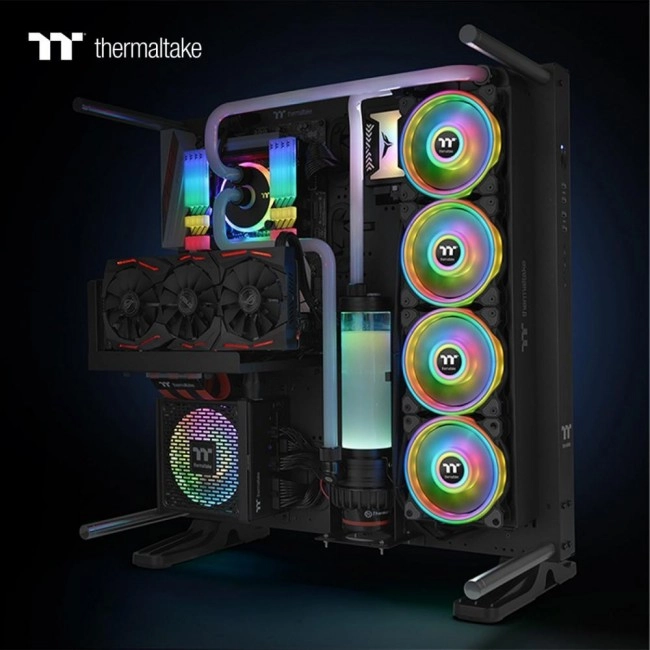 Thermaltake Riing Quad 12 RGB Radiator Fan TT Premium Edition (CL-F088-PL12SW-C)