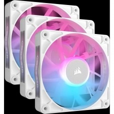 Corsair iCUE LINK RX120 RGB 120mm PWM Fan Triple Starter Kit White (CO-9051022-WW)