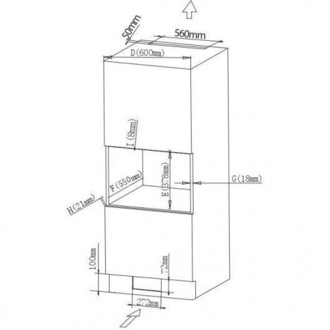 Borgio BI MWO 20L Inox