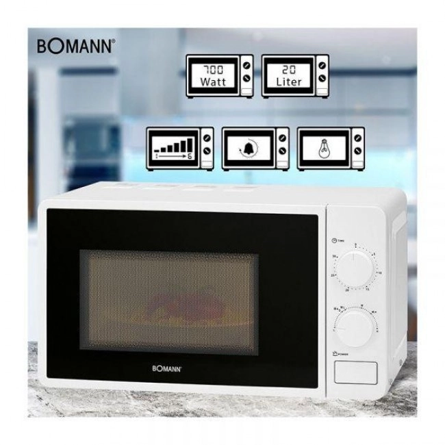 Bomann MW 6014 CB White