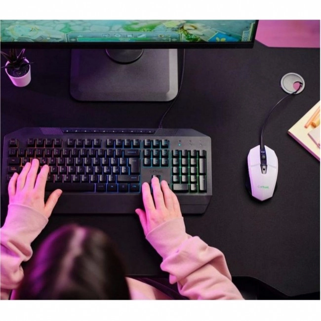 Trust GXT 109 Felox RGB White (25066)