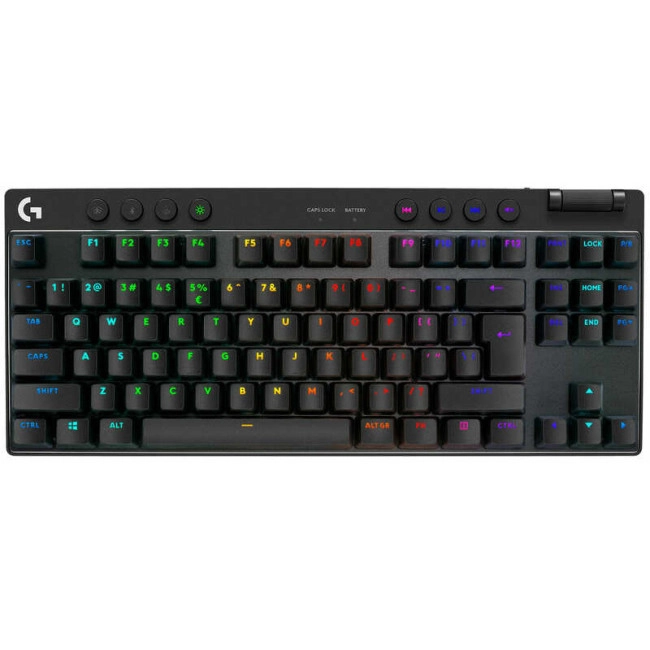 Клавіатура Logitech G Pro X TKL LightSpeed Black (920-012136) Клавіатура Logitech G Pro X TKL LightSpeed Black (920-012136)