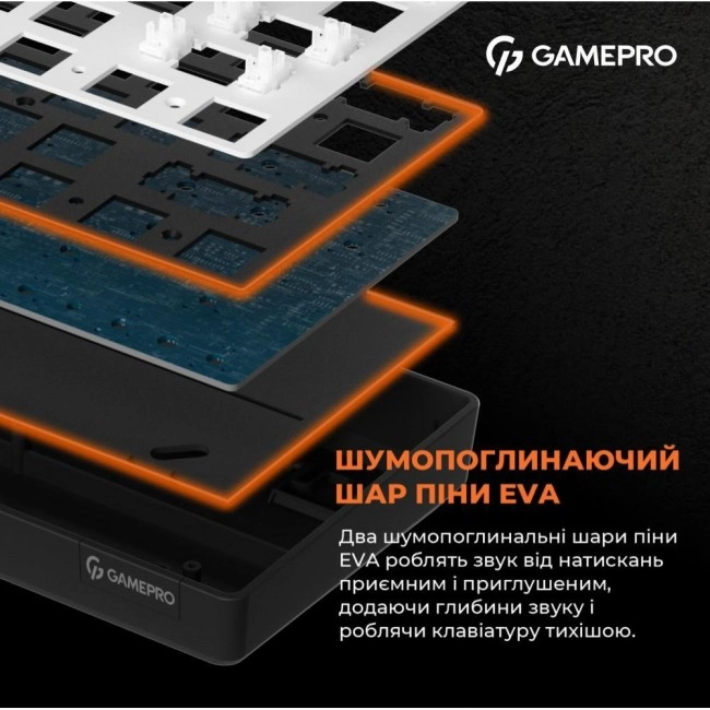 GamePro MK130 Outemu Red Hot-Swap Switch Black