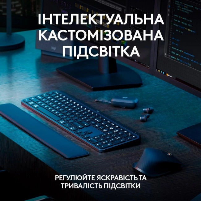 Logitech MX Keys S Graphite UA (920-011593)