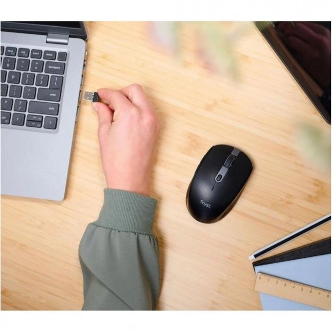 Trust Ozaa Compact Multi-Device Wireless Black (24819)