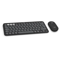 Клавіатура Logitech Pebble 2 Combo для Mac Tonal Graphite UA (920-012244)