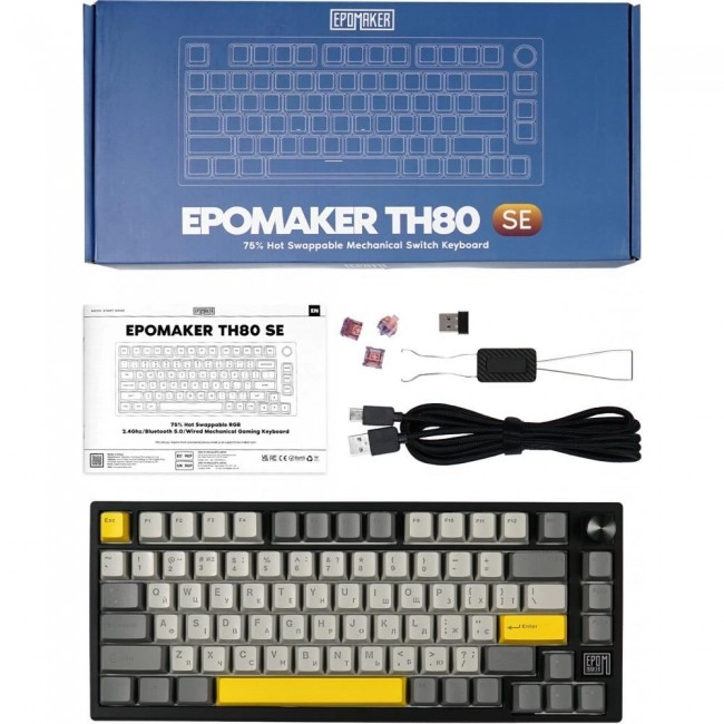 Epomaker TH80 SE Black (TH80-SE-B-F)