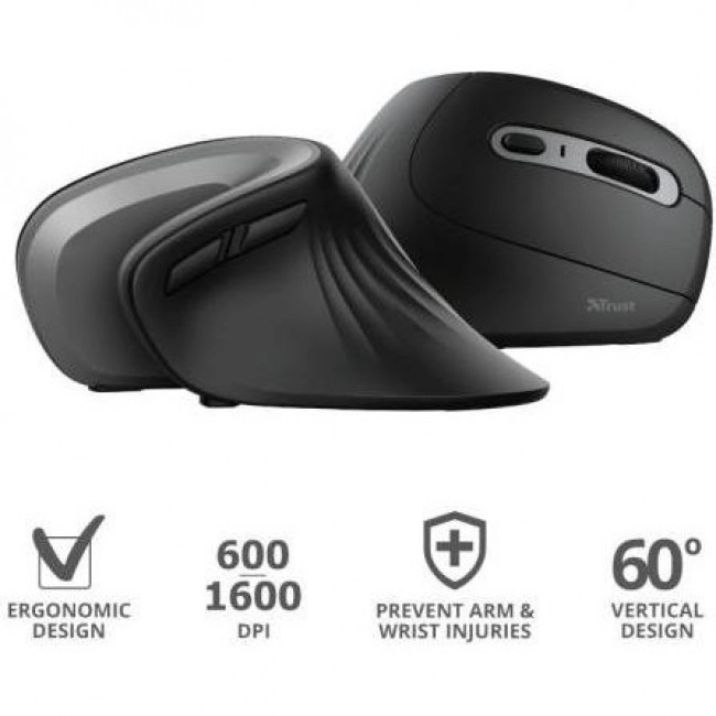Trust Verro Ergonomic Wireless Mouse (23507)