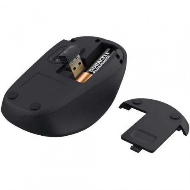 Trust Yvi+ Silent Eco Wireless Black (24549)