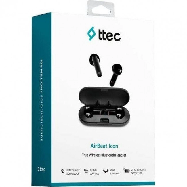 TTEC AirBeat Icon Black (2KM143S)