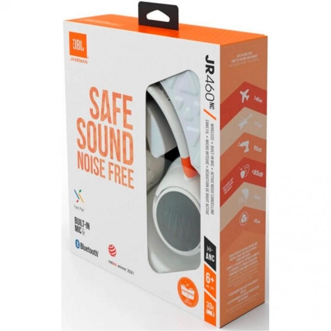 JBL JR460NC White (JBLJR460NCWHT)