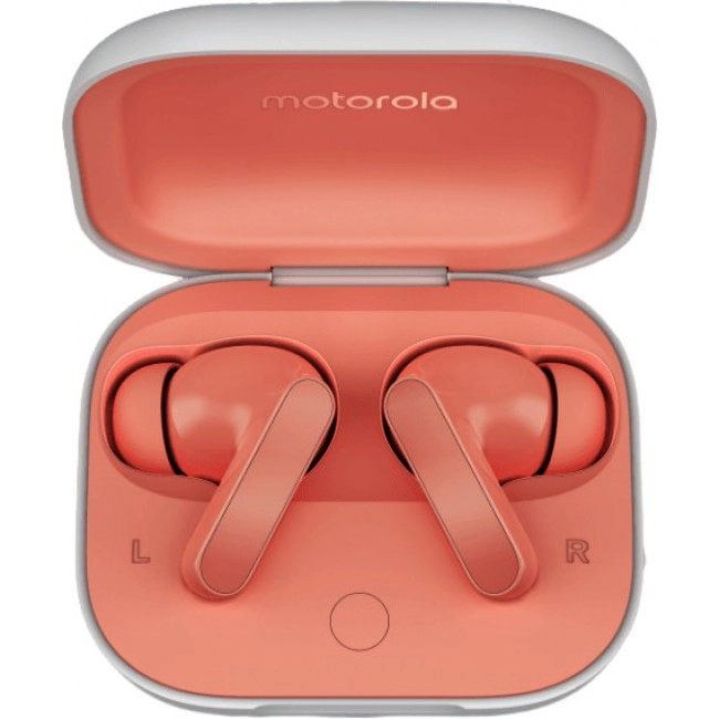 Навушники Motorola Moto Buds Coral Peach (PG38C05750)