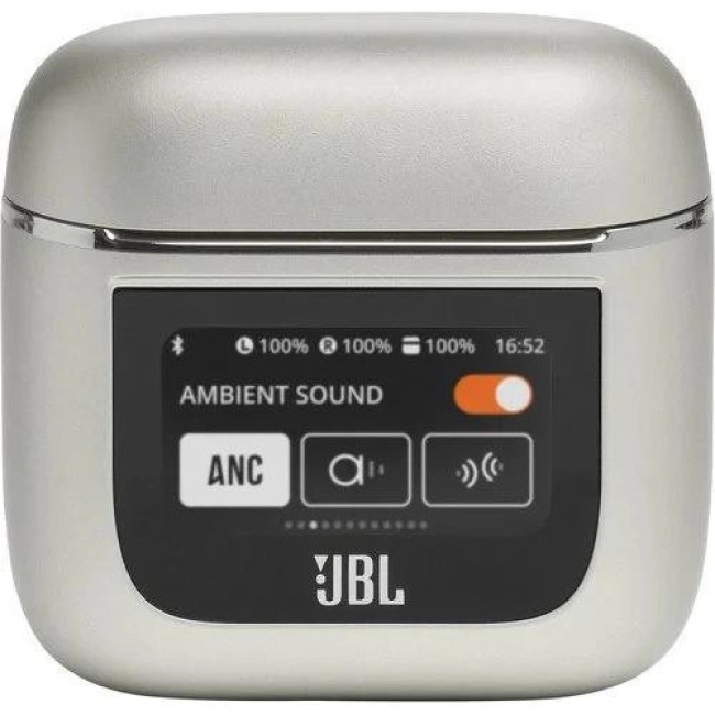 Навушники бездротові вакуумні JBL Tour Pro 2 Champagne (JBLTOURPRO2CPG)