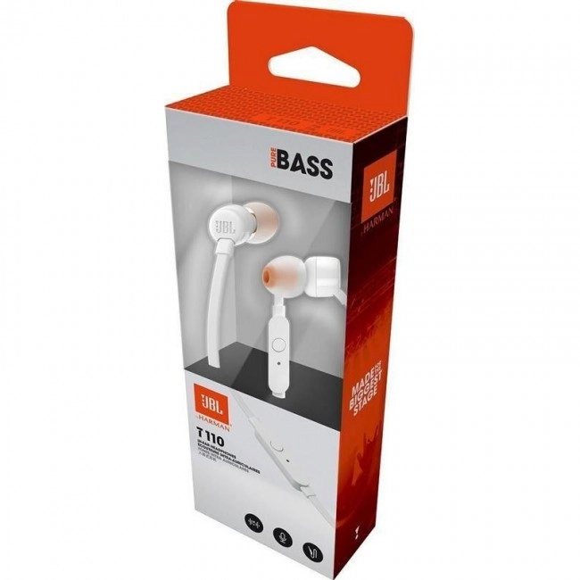 JBL Tune 110 White (JBLT110WHT)