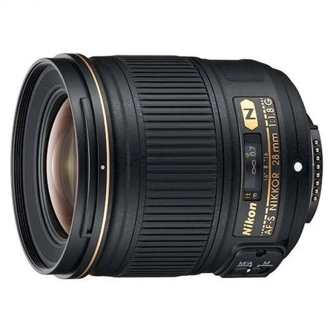 Объектив Nikon AF-S Nikkor 28mm f/1,8G (JAA135DA)