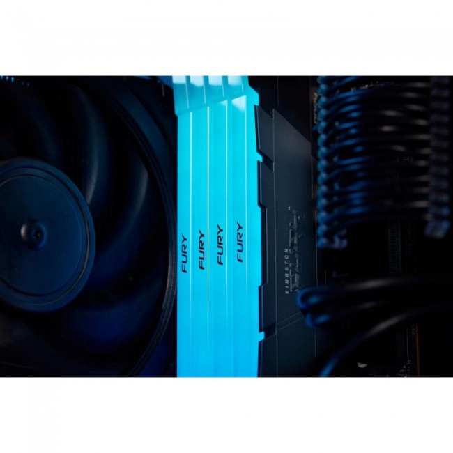 Kingston FURY 16 GB (2x8GB) DDR4 4000 MHz Renegade RGB Black (KF440C19RB2AK2/16)