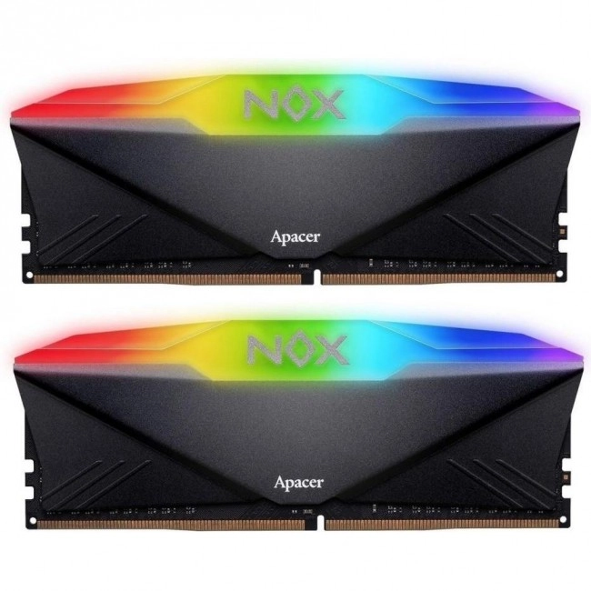 Apacer 32 GB (2х16GB) DDR4 3600 MHz NOX RGB Black (AH4U32G36C25YNBAA-2)