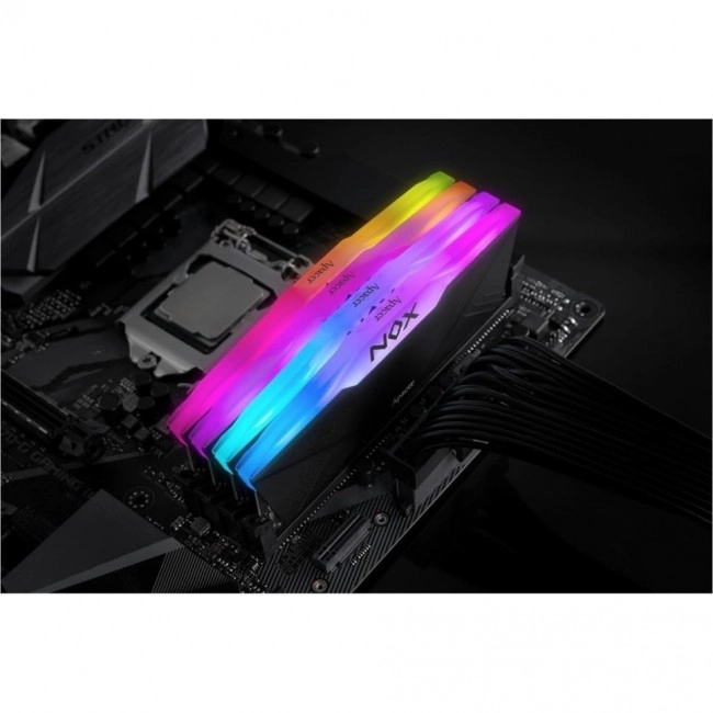 Apacer 32 GB (2х16GB) DDR4 3600 MHz NOX RGB Black (AH4U32G36C25YNBAA-2)
