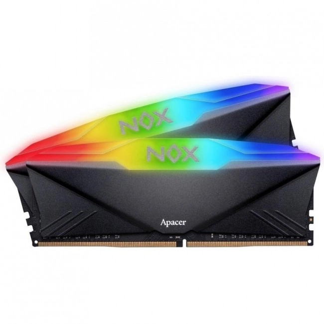 Apacer 32 GB (2х16GB) DDR4 3600 MHz NOX RGB Black (AH4U32G36C25YNBAA-2)