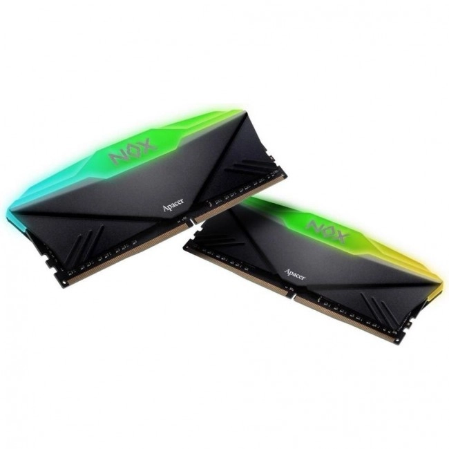 Apacer 32 GB (2х16GB) DDR4 3600 MHz NOX RGB Black (AH4U32G36C25YNBAA-2)