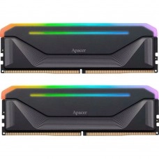 Apacer 32 GB (2x16GB) DDR5 5200 MHz Nox RGB Black (AH5U32G52C522NBAA-2)